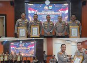 Kapolresta Palu Terima Penghargaan Pelayanan Prima Terbaik Dari Kapolda