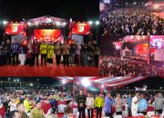 Danrem 132/Tadulako Hadiri Perayaan HUT ke-1 Kodam XXIII/Palakawira, Pesta Rakyat Semarakkan kota Palu
