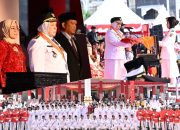 Paskibraka Sulteng Tuntaskan Tugas di HUT ke-81 Kemerdekaan RI, Sang Saka Merah Putih 🇲🇨 Turun dengan Khidmat