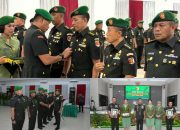 Pangdam XXIII/Palaka Wira Pimpin Sertijab Kakudam dan Kakomlekdam, Tekankan Profesionalisme dan Soliditas Satuan