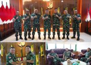 Perkuat Koordinasi, Kasdam XIII/Merdeka Sambut Tim Pokja Sahli Kasad