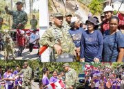 Tinjau Jembatan Perintis Garuda, Pangdam XIII/Merdeka Tekankan Manfaat bagi Masyarakat