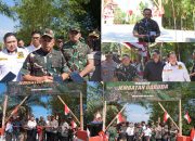 Danrem 132/Tadulako Resmikan Jembatan Garuda di Desa Bahagia, Perkuat Akses dan Konektivitas Warga Sigi