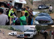Respon Laporan Lakalantas, Polres Sigi Datangi dan Olah TKP di Kawasan Wisata Paralayang