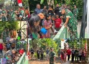 Pangdam XIII/Merdeka Tinjau Pembangunan Infrastruktur Jembatan Merah Putih dan Air Bersih di Talaud