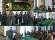 Korem 132/Tadulako Gelar Maulid Nabi Muhammad SAW 1448 H, Perkuat Keteladanan dan Semangat Pengabdian Prajurit