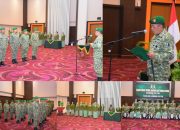Danrem 132/Tadulako Pimpin Sertijab Kasrem dan Kasi Log, Estafet Pengabdian Berlanjut