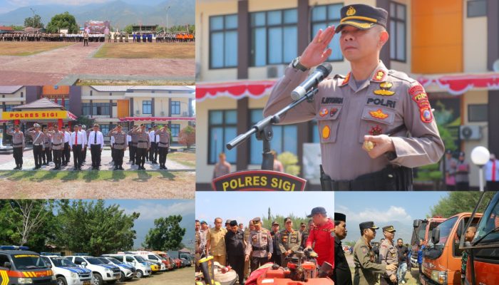 Hadapi Musim Kemarau, Polres Sigi Perkuat Antisipasi dan Penanggulangan Karhutla