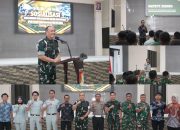 Tingkatkan Kesadaran Berkendara, Kodam XXIII/Palaka Wira Sosialisasikan Keselamatan Berlalu Lintas