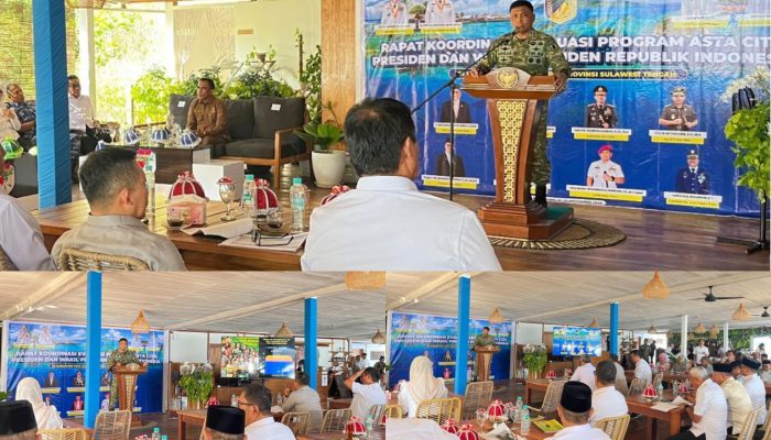 Pangdam XXIII/PW Tegaskan Peran Strategis Kodam Dukung Asta Cita Presiden dan Wapres RI di Sulawesi Tengah