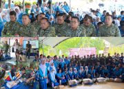 Semarak HUT Ke-81 TNI, Kodam XXIII/Palaka Wira Bekali Pelajar Keterampilan Bantuan Hidup Dasar.