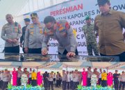 Kapolda Sulteng Resmikan Fasilitas Polres Morowali, Tekankan Sinergi Jaga Kamtibmas