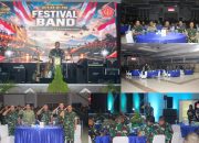 Kasdam XIII/Merdeka Buka Festival Band HUT ke-81 TNI, Dorong Kreativitas dan Persatuan Generasi Muda