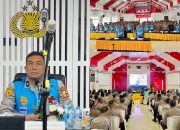 158 Peserta Seleksi PAG dan SBP Polda Sulteng Ikuti Pengambilan Sumpah dan Pakta Integritas