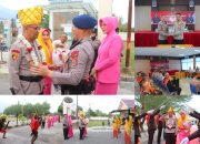 Estafet Pengabdian, Polres Sigi Sambut Kapolres Baru dan Lepas Pejabat Lama