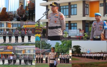 Pimpin Apel Perdana, Kapolres Sigi Tekankan Kehadiran dan Respons Cepat untuk Masyarakat