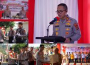 Kehadiran Kapolda Sulteng di Buol, Ada Pesan untuk Personel dan Kepedulian bagi Warga