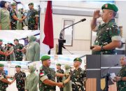Kenaikan Pangkat Perwira Kodam XIII/Merdeka, Pangdam Tekankan Pangkat adalah Amanah dan Tanggung Jawab
