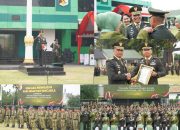 Kodam XXIII/Palaka Wira Peringati Hari Kesaktian Pancasila, Dirangkaikan Laporan Korps Kenaikan Pangkat dan Penyerahan Penghargaan kepada Prajurit Berprestasi