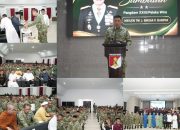 Danrem 132/Tadulako Hadiri Doa Bersama Lintas Agama dalam Rangka HUT ke-81 TNI
