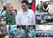 Pangdam XIII/Merdeka Hadiri Penyerahan Bantuan Pangan dari Menko Pangan kepada Pemprov Sulut