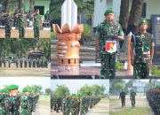 Danrem 132/Tadulako Hadiri Upacara Penyambutan Personel Yon TP 746/Pusaka Sakti Manakarra