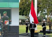 Kodam XXIII/Palaka Wira Perkuat Jiwa Korsa dan Profesionalisme Personel melalui Upacara Bendera