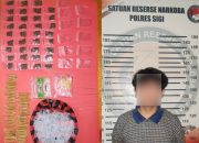 Diduga Edarkan Tembakau Sintetis, Polres Sigi Amankan Seorang Pemuda di Kalukubula