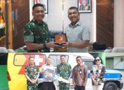 “Pangdam XXIII/Palaka Wira Terima Audiensi Regional CEO Bank Mandiri Region X Sulawesi dan Maluku, Sekaligus Terima Bantuan Mobil Ambulans”