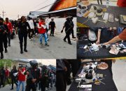 Tindak Lanjut Instruksi Presiden, Kali Ketiga Polda Sulteng dan BNNP Gerebek Kampung Narkoba di Palu