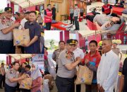 Peringati Hari Jadi ke-75 Humas Polri, Bidhumas Polda Sulteng Gelar Baksos dan Donor Darah