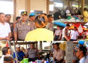 Kumpul Bersama Masyarakat, Kapolres Sigi Sambangi Pasar Padende, Serap Aspirasi Warga