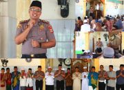 Jum’at Keliling di Sidondo IV, Kapolres Sigi Perkenalkan Program Kapolri dan Ajak Masyarakat Jaga Kamtibmas