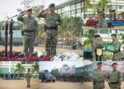 Upacara Penyerahan Pasukan Tandai Awal Kepemimpinan Mayjen TNI Anggit Exton Yustiawan di Kodam XIII/Merdeka