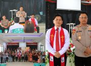 Minggu Kasih Kapolres Sigi, Jemaat GPDI Bethesda Sampaikan Apresiasi dan Dukungan kepada Polri