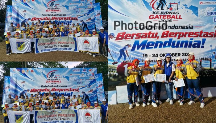 Luar Biasa! Sulteng Juara Umum Kejunas Gateball 2026 di Cibubur