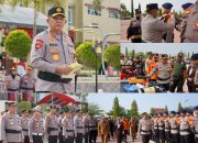 Pimpin Apel Gelar Pasukan, Kapolda Sulteng: Tindak Tegas Pelaku Pembakaran Hutan dan Lahan